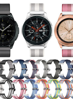 ticwatch1/2代表带 ticwatch C2/ E 尼龙手表带ticwatch2pro运动男女表带唯乐hey3s小黑2/3腕带尼龙智能表带