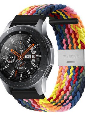 Garmin佳明fenix6/7/7x/6x/6xpro/x5/5X plus飞耐时3HR尼龙手表带935/945 955 965卡扣编织弹力快拆表带本能