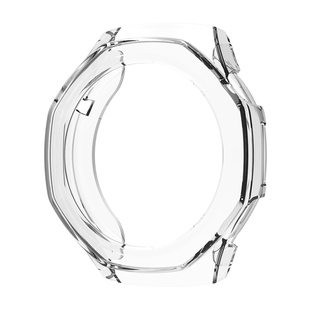 适用华为GT5 PRO 46/42mm手表保护壳硅胶HUAWEI Watch GT5 PRO保护套半包TPU防摔套硅胶软壳表盘配件表壳镂空