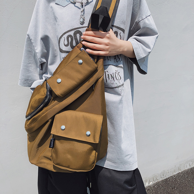 机能弓箭包男款户外运动斜挎包工装背包登山包骑行通勤胸包单肩包