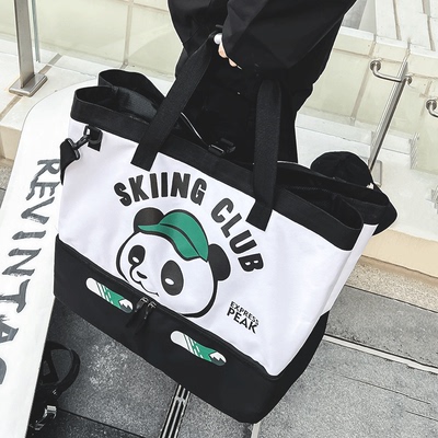 菇八八防水牛津布托特包包女