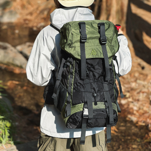 潮牌机能大容量背包男新款户外登山包旅游防水旅行出游双肩包男生