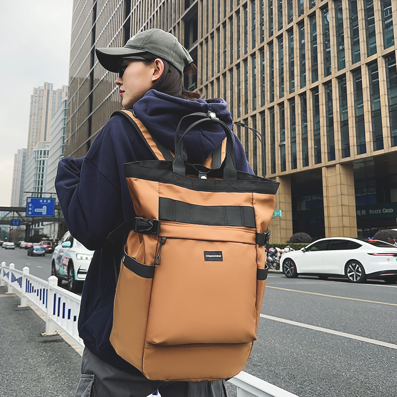 潮牌休闲电脑双肩包背包书包