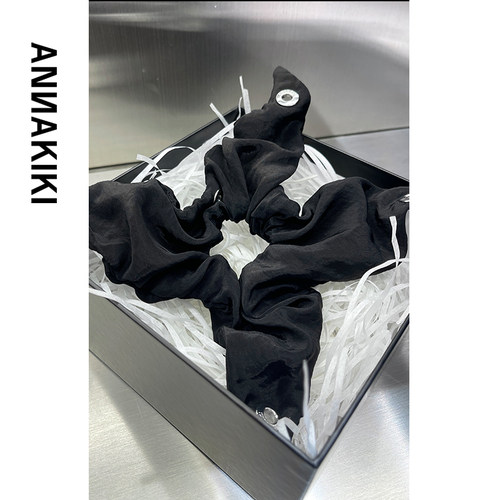 ANNAKIKI【徐如蓝同款】夏新小众设计师款 四芒星可塑型发饰发圈