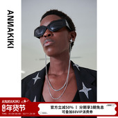 ANNAKIKI 流星链条耳钉 小众设计 耳钉链 独立设计师