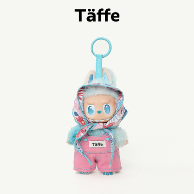 Taffe原创拉布布娃衣粉色背带裤