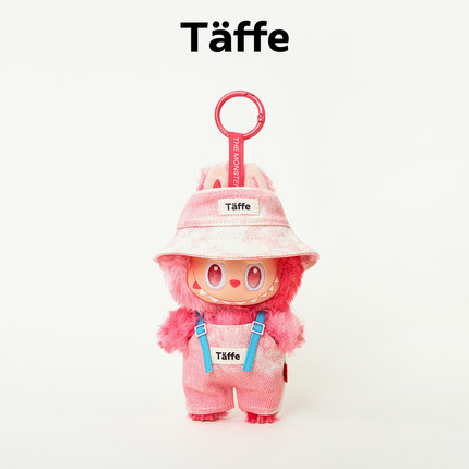 Taffe原创labubu娃衣17cm拉布布一二三代牛仔背带裤套装玩偶娃衣
