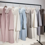 Шерстяное пальто, двусторонная кашемировая куртка, 2023