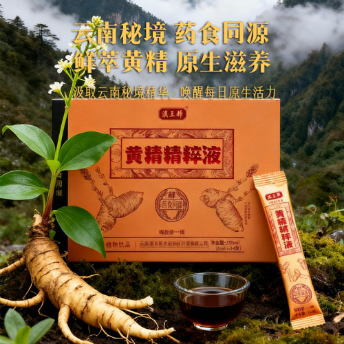 云南黄精精粹液独立条状便携带直饮药食同源黄精萃取