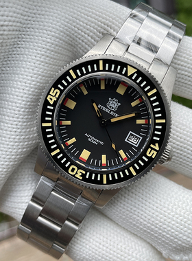 复刻梭子鱼C3夜光300m防潜水日本自动机械316L精钢男士五十噚手表