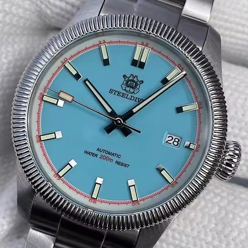 STEELDIVE钢潜商务防水男士手表