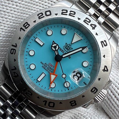 GMT潜水手表STEELDIVE男手表机械