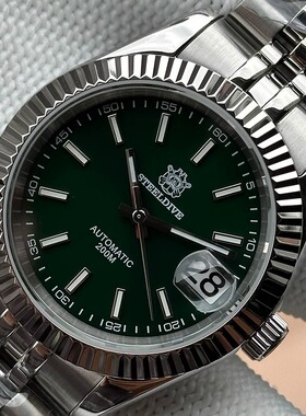 经典日志复刻腕表定制表1016探险家复古机械手表潜水表狗牙圈精钢