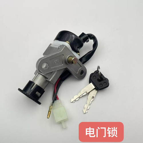 适用 建设摩托车 CQ /JS110-9E-9H-J-X6 电门锁开关锁钥匙车头锁