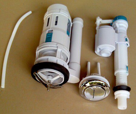 toto抽水马桶水箱配件 坐便器配件 水箱通用上水可调式进水阀套装