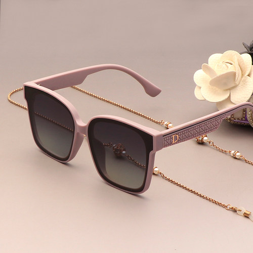 尼龙偏光复古紫色显白显瘦高级感