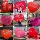Надувная сетка знаменитости на воздушном шаре с принтом love air модель живописный кемпинг плюшевый мультфильм Meichen розовый кролик жестокий медведь mini 4