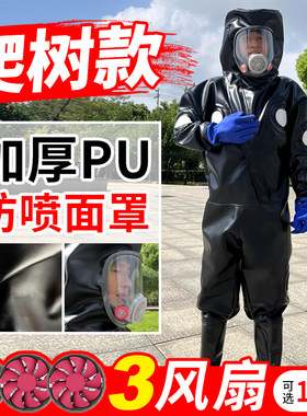 加厚PU防喷面罩买1送6礼
