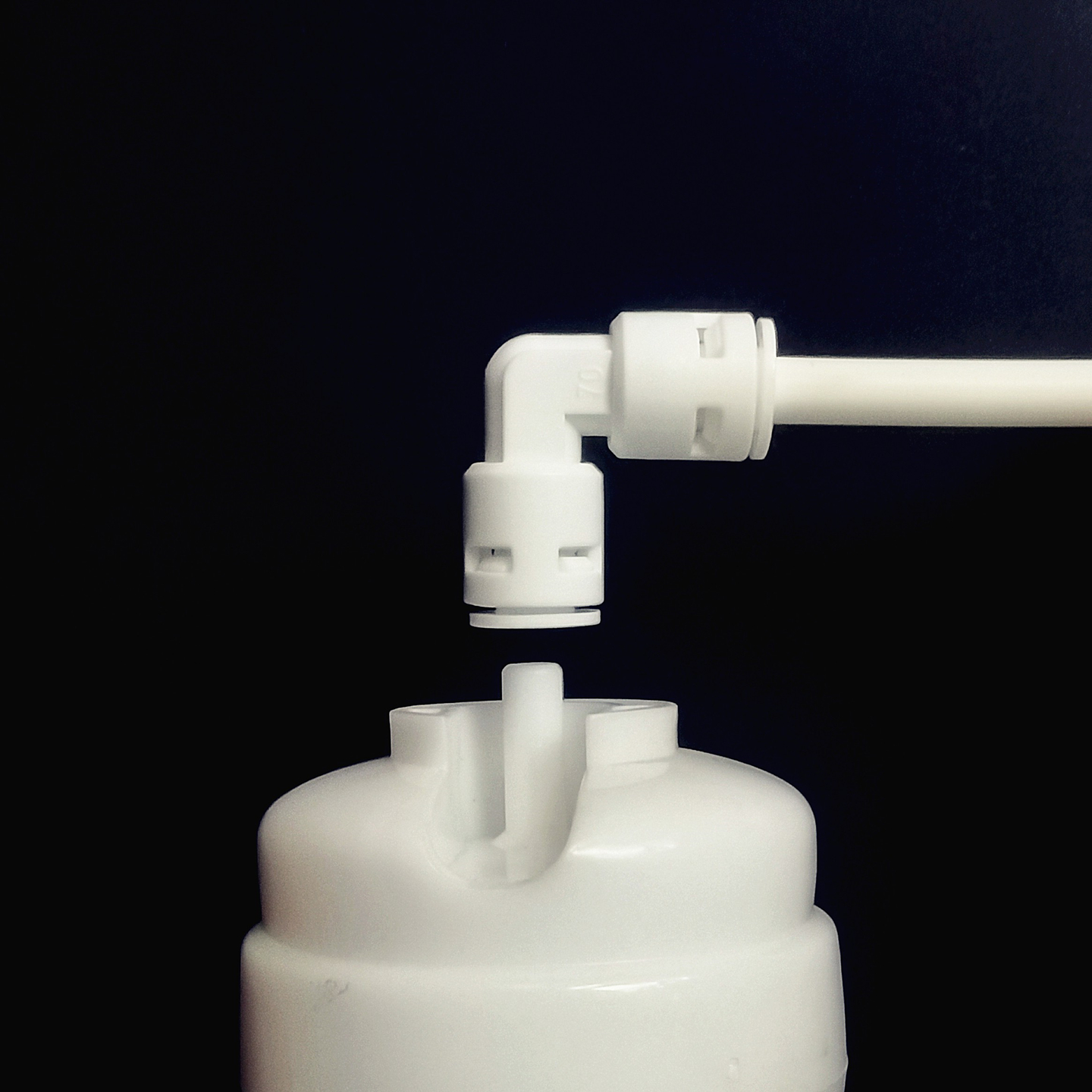 金诗雨直接弯头排污阀净水器配件