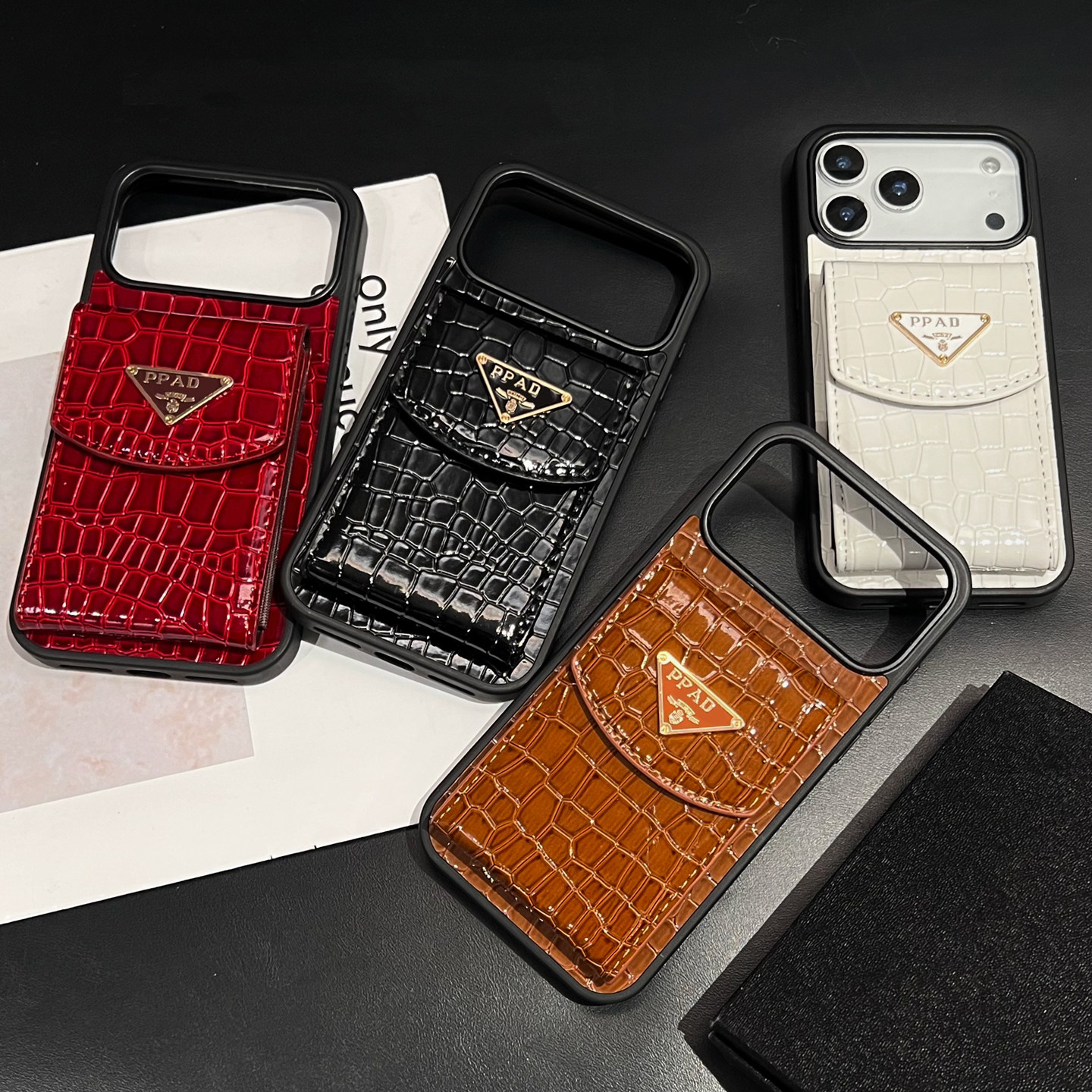 潮牌高档皮革鳄鱼纹适用苹果17promax手机壳iphone16多卡位风琴插卡包13/14pro皮质软壳保护套15promax防摔女,3C数码配件,手机保护套/壳,淘宝优惠券,粉丝福利购,淘宝优惠卷