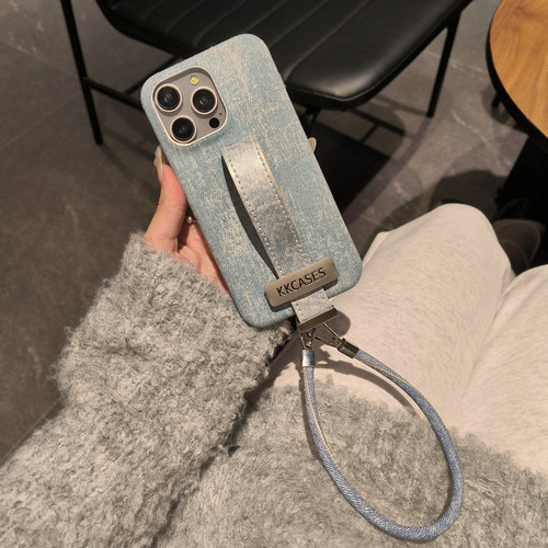 牛仔布苹果潮牌iPhone16pro