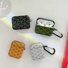 Trendy Brand Printed Letters Suitable for Apple Airpods3 Earphone Case Pro2 Generation Wireless Bluetooth Earphone Soft Shell 1/2/3 Generation Anti-Fall Protective Case Airpodspro2 Personalized Couple Model