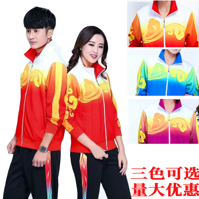 春秋款团体服晋冠透气好健身男女