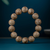 天然印尼马拉OK沉香手串老料伊利安沉香木佛珠16mm木质文玩手链男