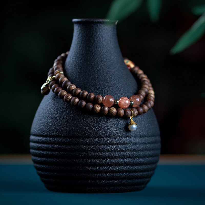 5m越南芽庄白奇楠手链女小珠子棋楠沉香佛珠国风木质纤细手串双圈,饰品/流行首饰/时尚饰品新,沉香,淘宝优惠券,粉丝福利购,淘宝优惠卷