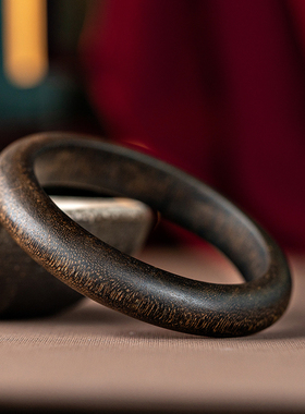 保真天然老料越南芽庄沉香手镯