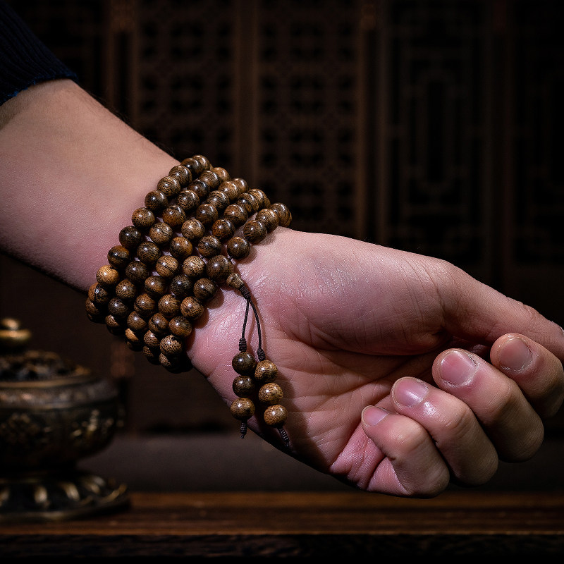 天然文莱沉香108颗佛珠保真老料沉香木手串女男士多圈手链8mm念珠,饰品/流行首饰/时尚饰品新,沉香,淘宝优惠券,粉丝福利购,淘宝优惠卷