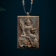 沉水越南芽庄黄奇楠沉香文殊菩萨吊坠生肖兔守护神挂件女男款 保真