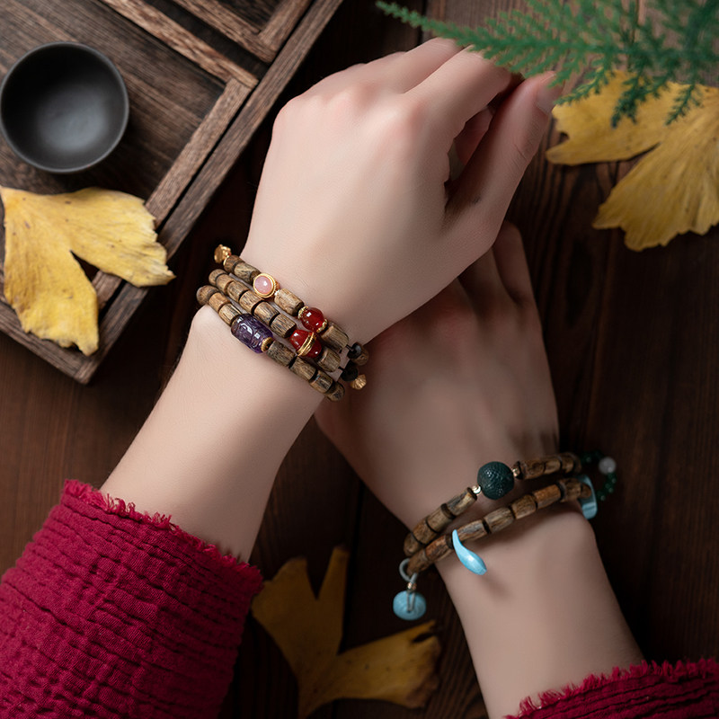 九分沉水级海南绿奇楠沉香手串老棋楠木质随形桶珠手链女男款情侣,饰品/流行首饰/时尚饰品新,沉香,淘宝优惠券,粉丝福利购,淘宝优惠卷