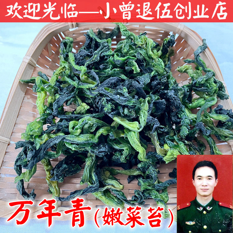 万年青干嫩菜苔嫩菜心500克