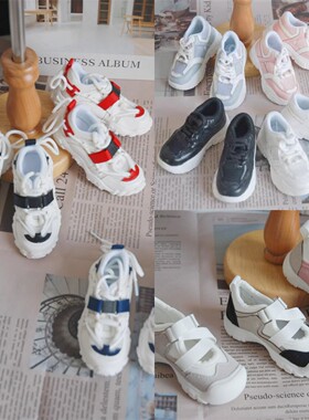 BJD娃用人偶鞋子 3分 大叔 SD10 13 17 巨婴龙魂 酷帅运动老爹鞋