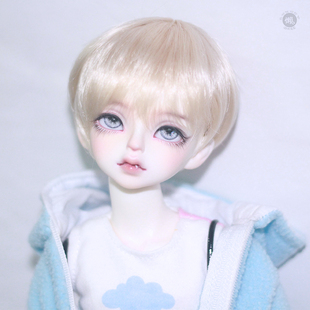 懒娃bjd假发3 4 6分大叔sd人偶男娃女娃日常顺滑百搭短发可爱假毛
