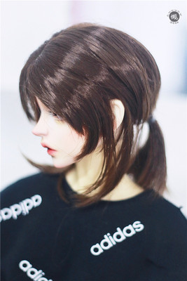 taobao agent Lazy baby BJD wig 346 points SD giant uncle dragon soul cool handsome small braid milk silk good fake brown