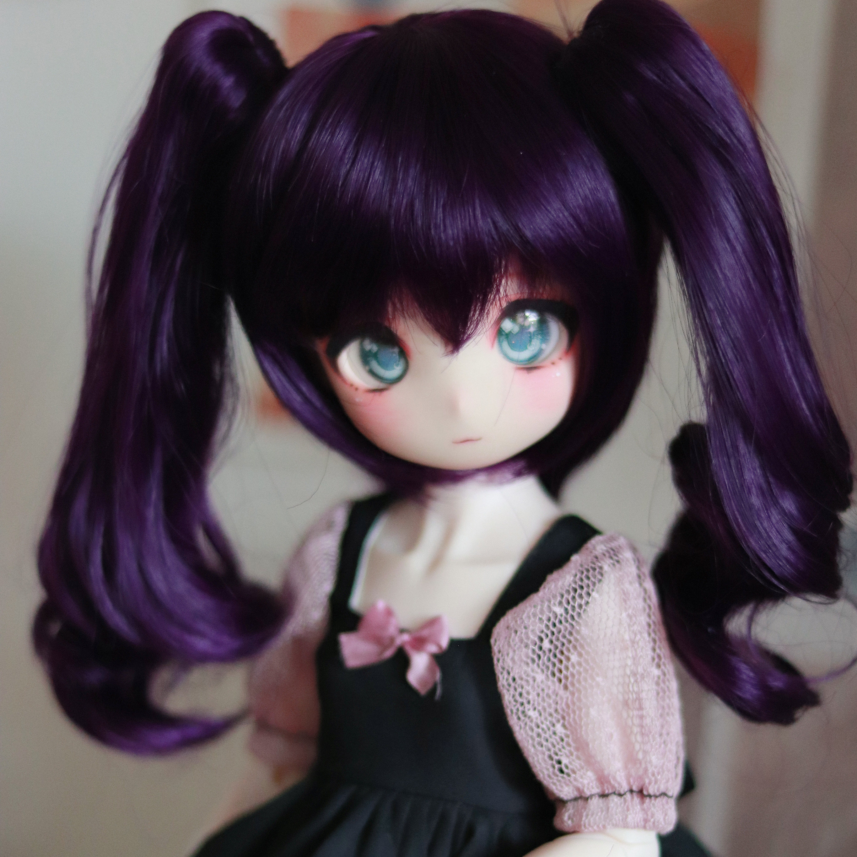 BJD3分巨婴熊妹龙魂叔假发