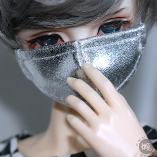 懒娃BJD346分17叔皮口罩配饰拍照道具口罩SD人偶娃用三四六分