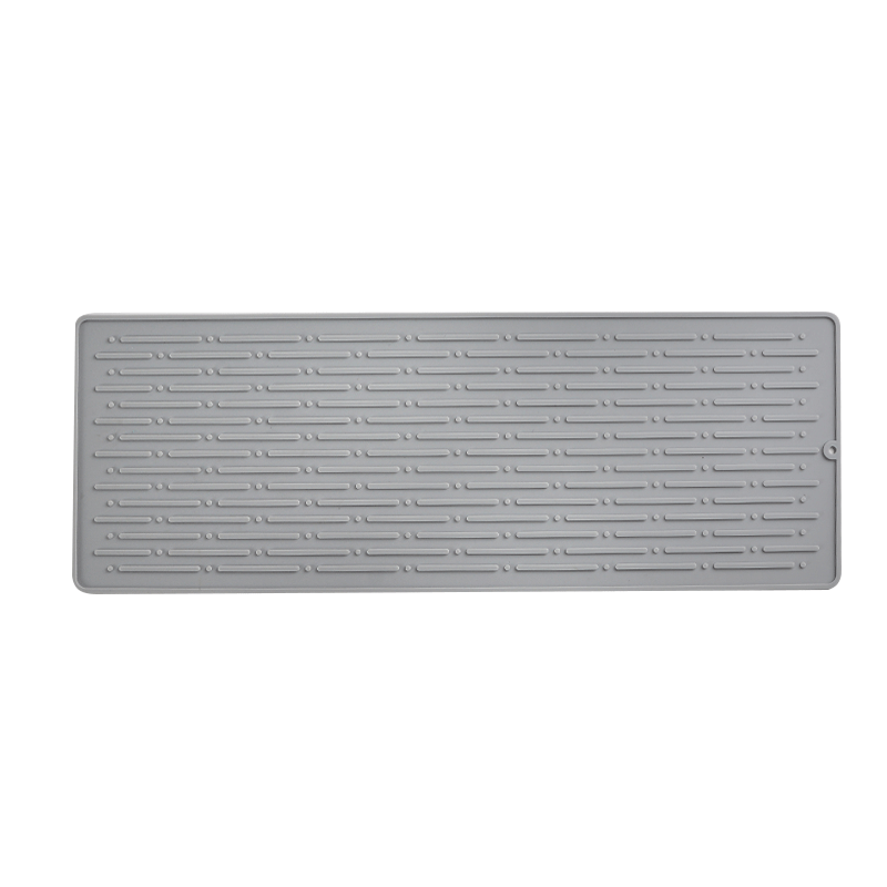 硅胶沥水垫厨房台面垫吧台水槽隔热垫餐桌垫防烫砧板菜板防滑垫子