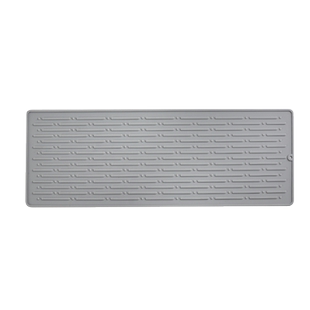 硅胶沥水垫厨房台面垫吧台水槽隔热垫餐桌垫防烫砧板菜板防滑垫子