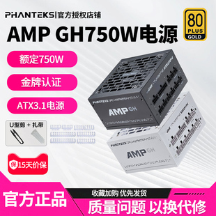 追风者AMP台式 750W金牌全模组850W主机电源 主机电脑电源额定650W