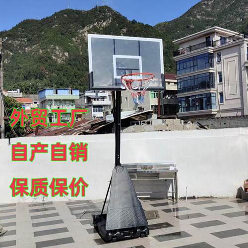 成人儿童可升降移动性价比篮球架