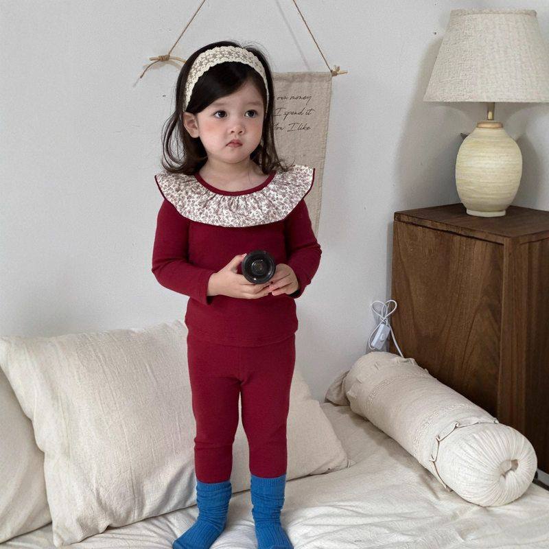 韩版童装秋款儿童服装2025冬宝宝睡衣女童家居服婴儿衣服红色套装,童装/婴儿装/亲子装,家居服套装,淘宝优惠券,粉丝福利购,淘宝优惠卷