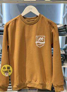 Lee2024秋季新款男士圆领卫衣