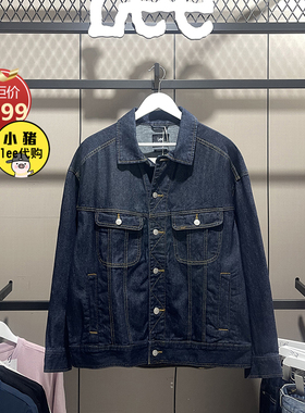 Lee男士原色牛仔夹克原宿丹宁秋外套休闲LMT0062446VG00F-898L00