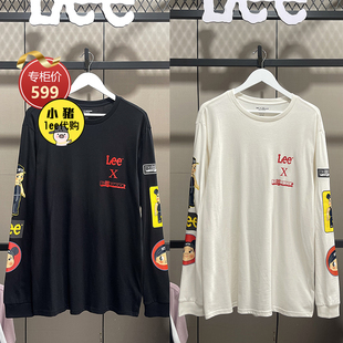 外套LMT007014203493 Lee男装 t恤男生秋打底衫 长袖 K11000 联名美式