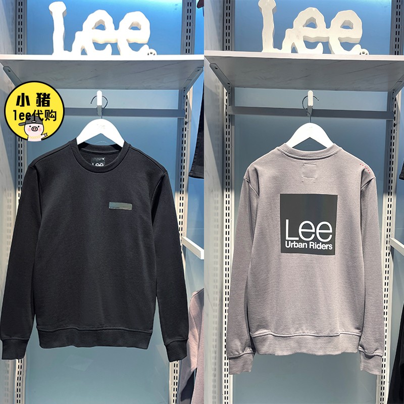 Lee美式休闲印花套头卫衣