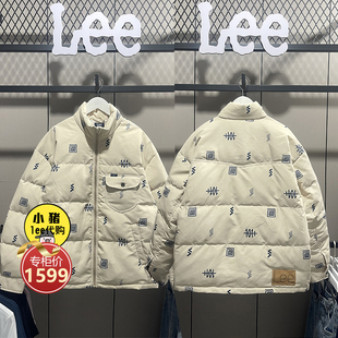 A03034 加厚羽绒服保暖外套刺绣休闲LMT006317201732 Lee男士 冬季