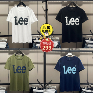 LMT0065673RX00F Lee男装 打底衫 印花LOGOT恤全面短袖 K11000 夏经典